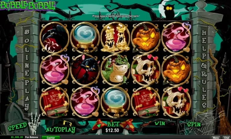 Bubble Bubble game art